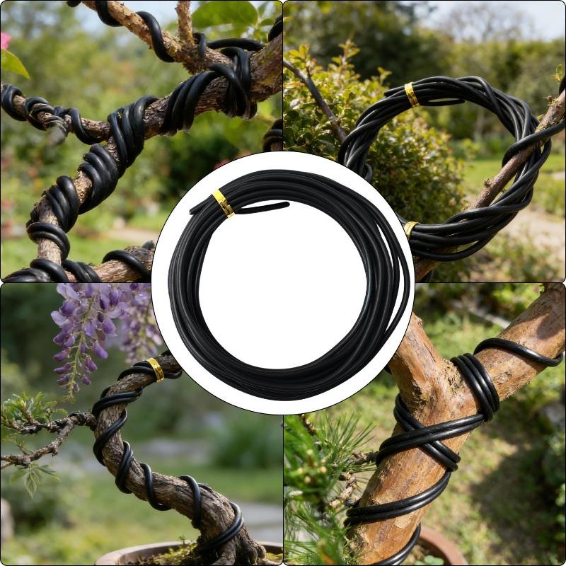 Aluminium Bonsai Drahtrollen Pflanzenstütze Biege Befestigungsdrähte Modellieren Baum Trainingsdrähte DIY Weiche Metalldrähte Gartenbedarf