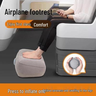 Descuento para recién llegados: Reposapiés Inflable de Viaje para Avión, Tren o Coche