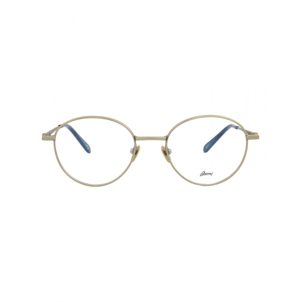

Круглые титановые оптические оправы Brioni