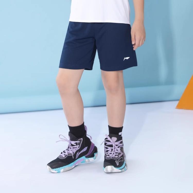 Li Ning Shorts Dark Marine Blue YKSV103-2