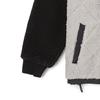 Vans Retro Sports Stand Collar Patchwork Hoodie Logo Embroidered Jacket Women Jacket Gray VN0A7YIN0PG