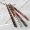 H-0650 Dishwasher-Safe Chopsticks, Set of 4, 23cm, Antibacterial, Made In Japan, Wooden Chopsticks, Stylish, Cute, Scandinavian Style, Perfect for Gue