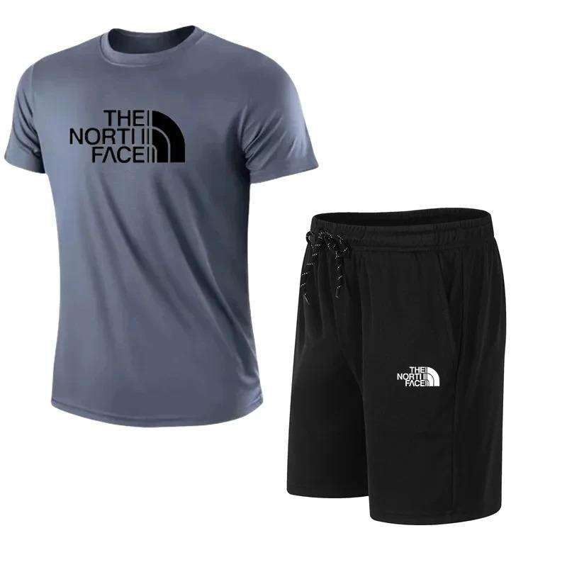 Herren Fitnessanzüge, Sportbekleidung, Freizeit-T-Shirts, Foto-Outfits, Langsames Laufen
