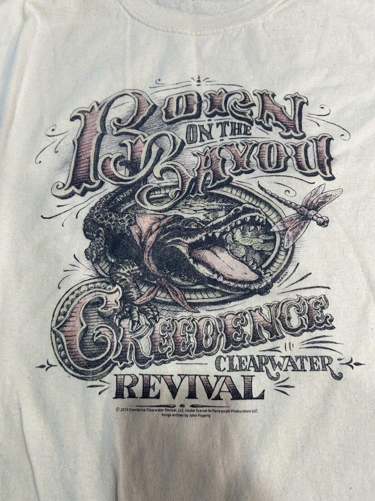 Creedence Clearwater Revival Born On The Bayou Подарок для фанатов S-5XL Футболка Унисекс Футболка M