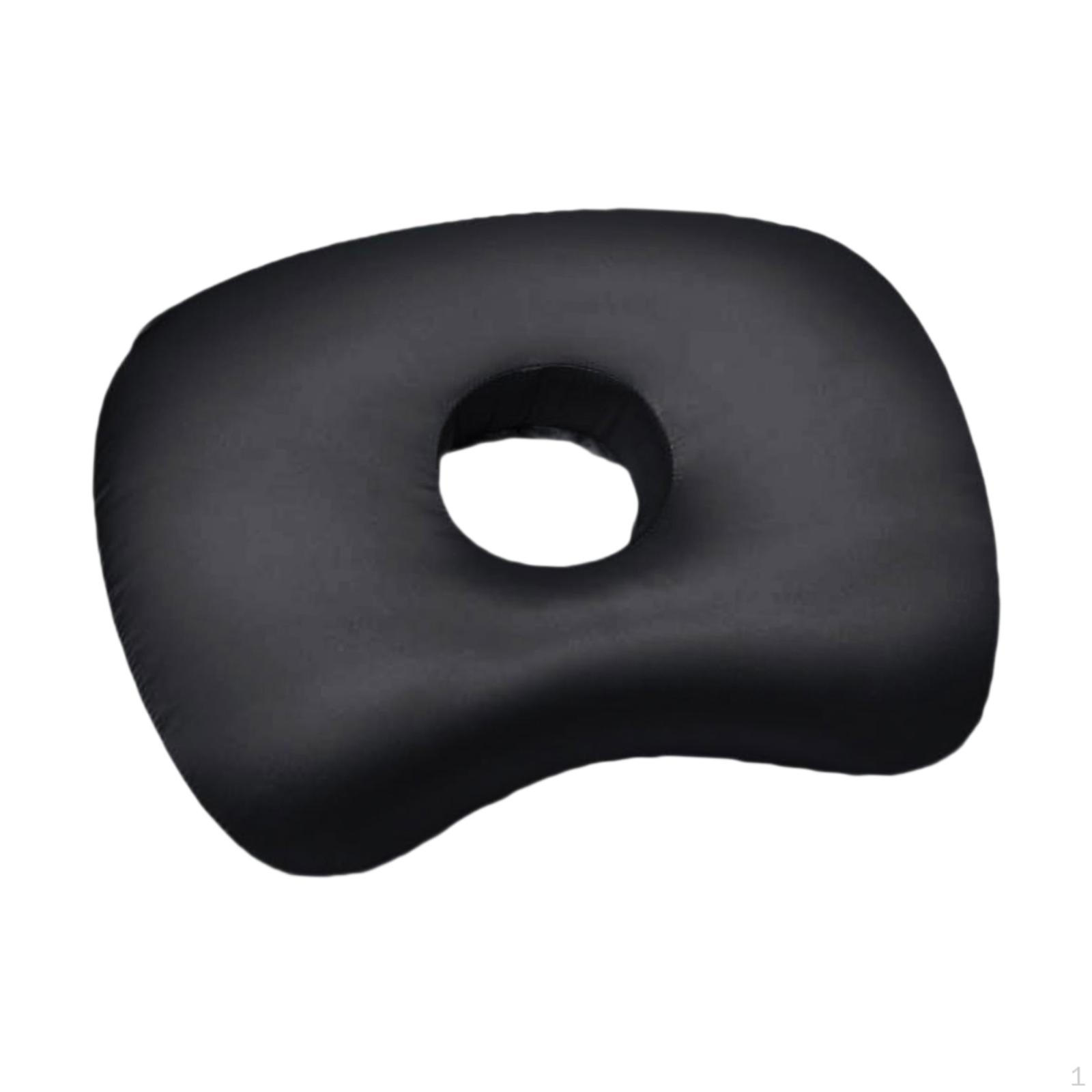 

Ear Piercing Pillow Side Sleepers Head Neck Support Breathable wearing Headphones Earrings чорний