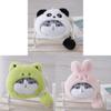Plush Animal Transforming Keychain With Pp Cotton Filling For Kids And Collectors