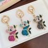 NEW Koala Bear Crystal Rhinestone  Pendant Women's Ornament Souvenir Bag Charm