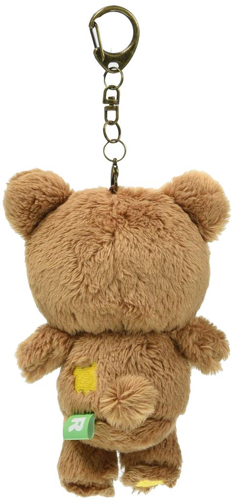 Rilakkuma Always Rilakkuma Series Outing Plush Keychain Chairoi Koguma MX15601 Together