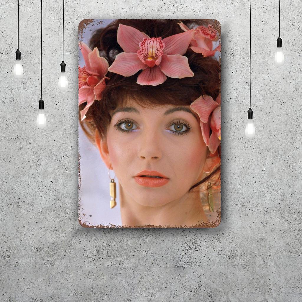Kate Bush Metal Signs Wall Decor Vintage Tin Signs Captain Metal Poster Decor for Bar Pub Club Wall Decoration