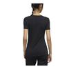 (WMNS) Adidas Neo W Esntl Lg T 1 Sports Short Sleeve Black Women's FP7868