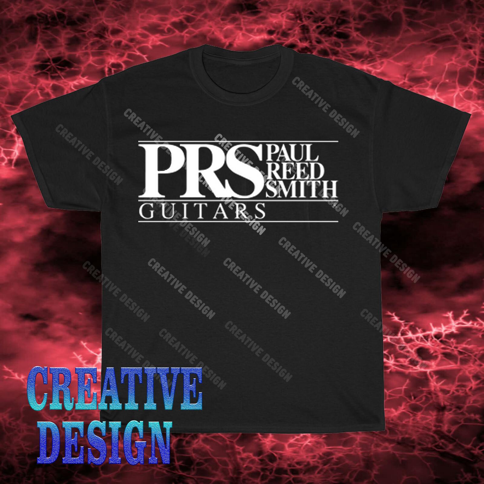 New Design Paul Reed Smith PRS Guitars Logo Unisex T-Shirt S