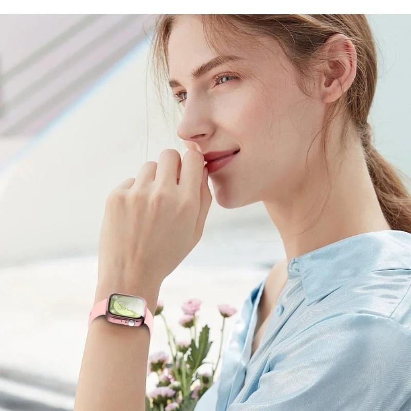 For Huawei Watch Fit 4 Fit 3 Strap Soft Silicone Sport Watchband and TPU Soft Shell Breathable