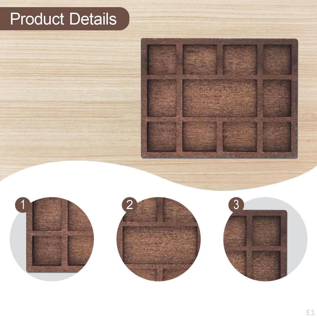 Kompaktní organizér na šperky s dřevěným podnosem pro domácnost