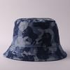 Digital printing small edge bucket hat spring and summer double-sided can wear outdoor sunshade basin hat spot