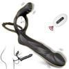 Anal Plug Dildo Vibrating Double Penetration Butt Plug Vibrator Cock Ring For Men Strap On Penis Vagina Sex Toys For Couples