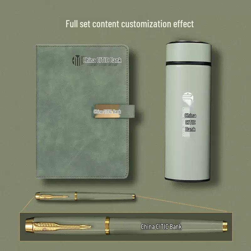 Executive Gift Set: High-Value Insulated Cup & Notebook for Business Offices