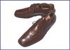 Made In Germany Lloyd CLASSIC Leather Swirl Moc Toe 27.5 Brown Business Shoes