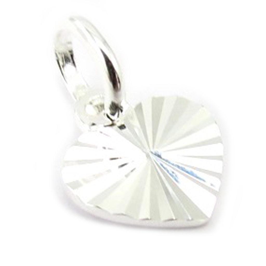 

Les Trésors De Lily [A2227] - Серебряный кулон Тысячи граней сердца