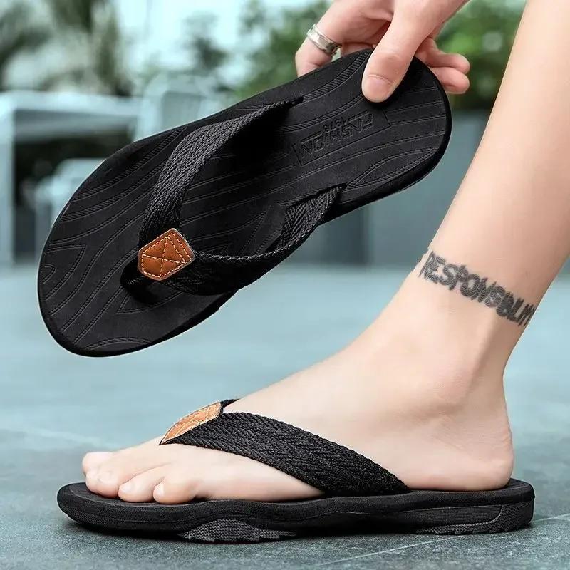 2024 Neueste Jumpmore Schuhe Herren Zehensandalen Mode Herren Sandalen Outdoor Weiche Sommer Hausschuhe Größe 39-45