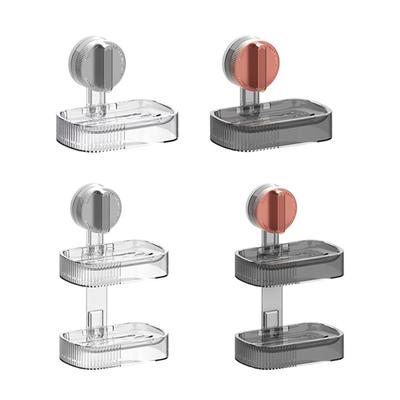 Wall Mounted Soap Holders With Suction Cups Soap Containers Easy To Install On Any Smooth Surfaces Soap Tray Rack