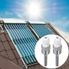 Pair Of Thermowell Sleeves 8x50mm In Stainless Steel Immersions Sleeves For Temperature Sensors Corrosion Resistant