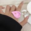 Delicate Floral Open Rings Calla Flower Adjustable Size Perfect For Layering And Gifting