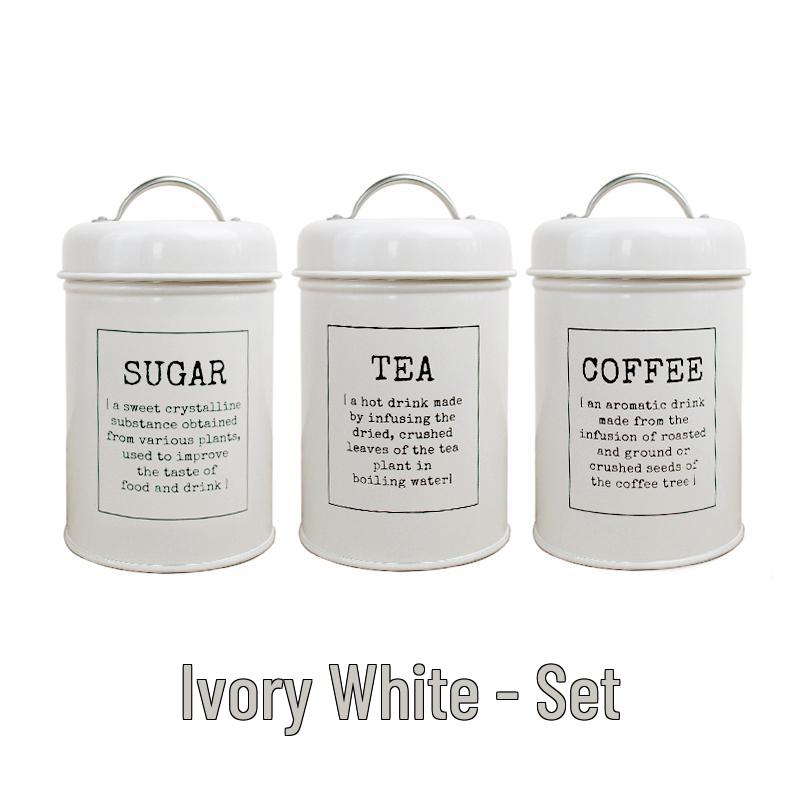 European-Style Sealed Can for Milk Powder, Coffee, Tea, Candy, or Mask Powder - Moisture-Proof with Sealing Ring