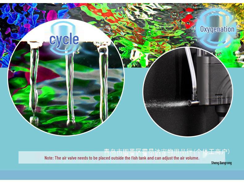 Acrylic High-Definition Fish and Turtle Tank for Living Room 