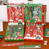 Cartoon Santa Claus Kit Festive Kids Stationery Gift Holiday Stationery Box Childlike Student Gift Box For Children'S Day Gift