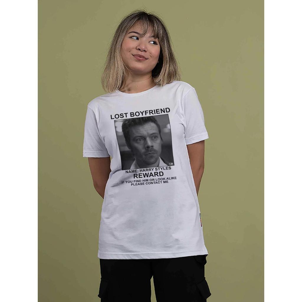 Lost Boyfriend Harry Styles T-Shirt Damen Herren Streetwear Oversized Y2k Hip Hop Harajuku Kurzarm Hohe Qualität Damen Herren Kleidung