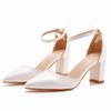 Fashion Plus Size Shoes for Women Summer Fashion Party Evening Wedding Sandals Heels Women Buckle Strap Platform Shoes 34-43