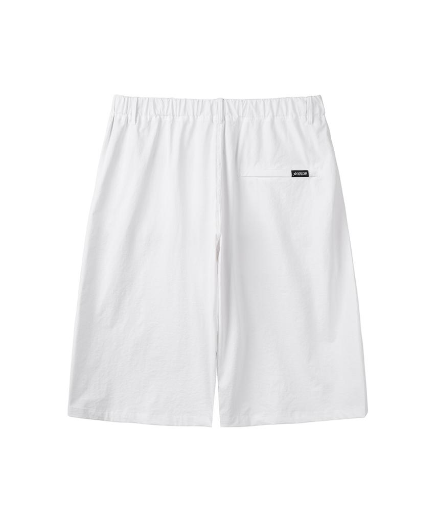 Keuleogsi Summer Ripstop Bermuda Shorts Cloud White