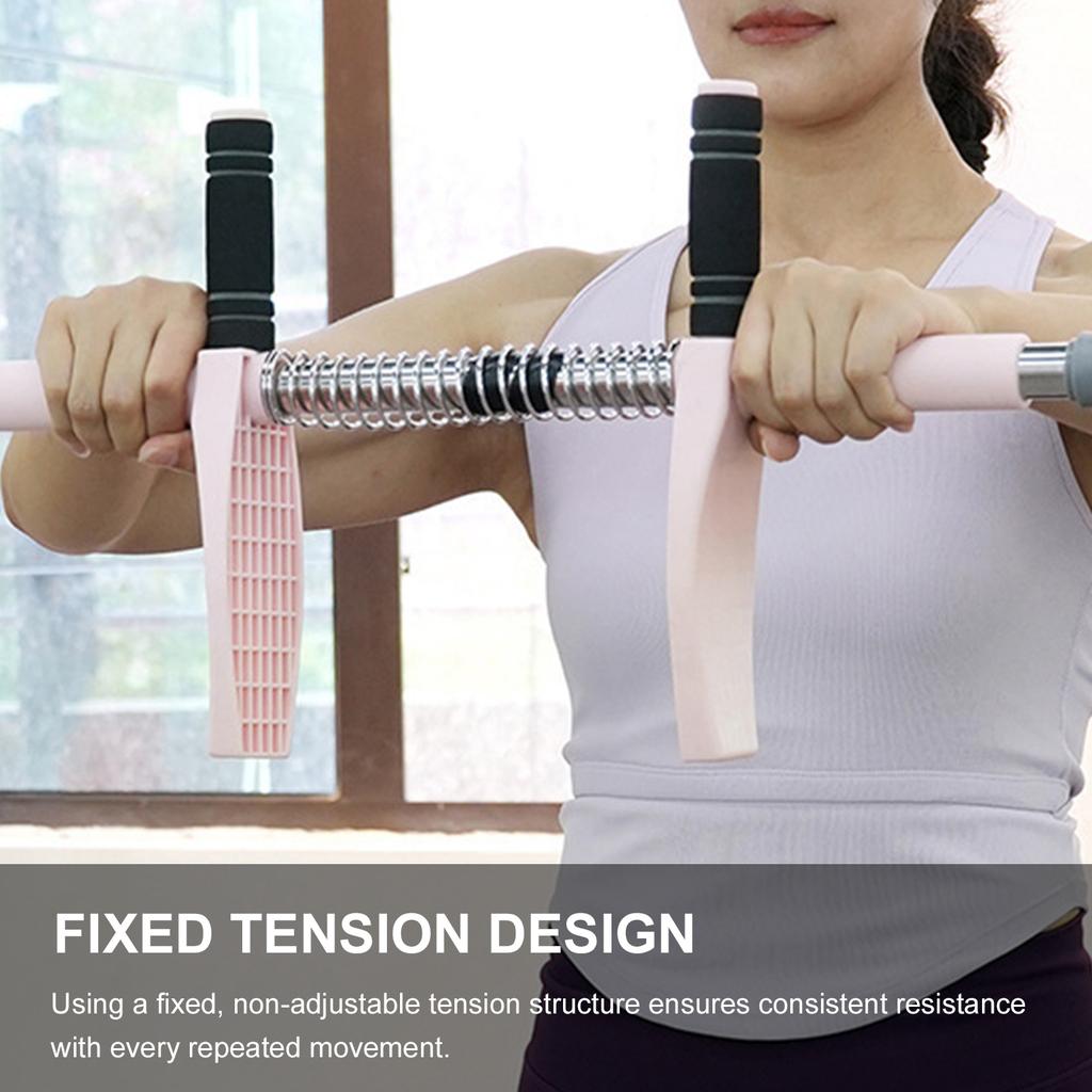 2-in-1 Thigh Training Bar Safe Home Fitness Workout Arm Thigh Trimmer Versatile Supplies for Leg/Arm/ Hip Shaping Women Men
