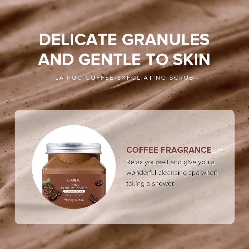 Lycopodium Coffee Scrub Body Scrub Hydratační omlazující liftingová péče o pleť