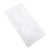 Serving Tray Rectangle Glass Platter Elegant Ample Capacity Stable Pattern Serving Dish for Dinner P
