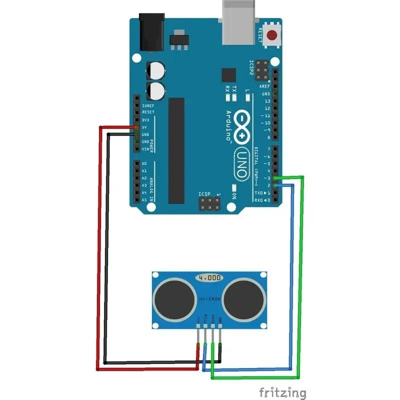 5/10PCS HC-SR04P HC-SR04 Ultrasonic Ranging Module Ranging Sensor Module 3-5.5V Wide Voltage Performance Is Stronger