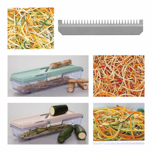 [.co.jp Exclusive] Benriner All-Purpose Vegetable Cooker Deluxe Set, Light Green, 11-DX-G