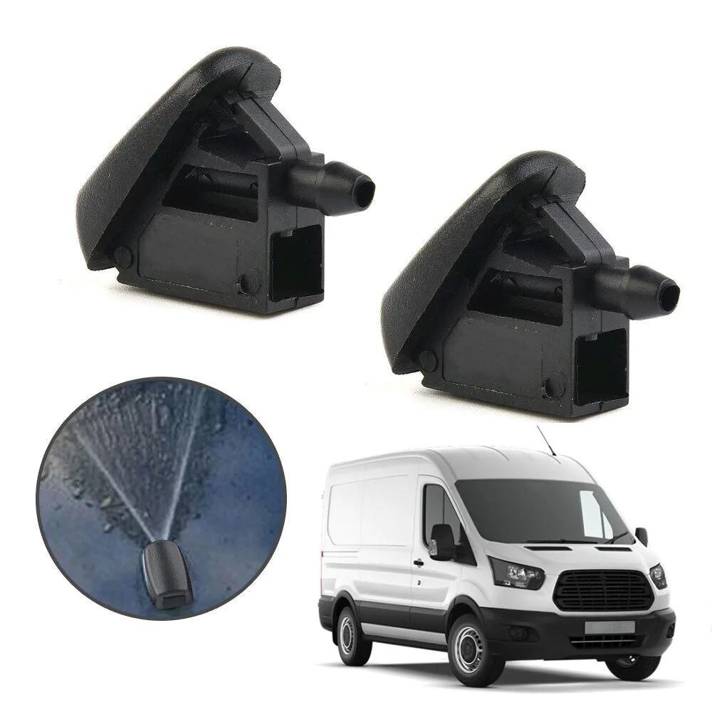 1Pair Front Windscreen Washer Jet Nozzle for Ford Transit Mk8 B-Max 2012 AV1117666AB Car Windscreen Wipers Replacement Parts