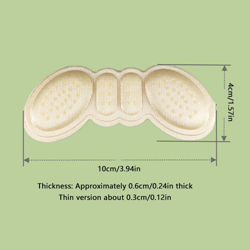 1 Paar High Heel Einlagen Polster Größe anpassen Anti-Verschleiß Klebe Einlegesohlen Schmerzlinderung Fußpflege Schuhe Kissen