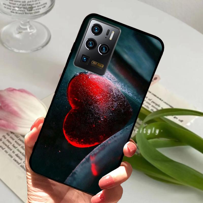 For ZTE Axon 30 Ultra Phone Case Axon30 Animals TPU Silicone Soft Funda Back Cover For ZTE Axon 30 Pro 30s Protector Cases Coque