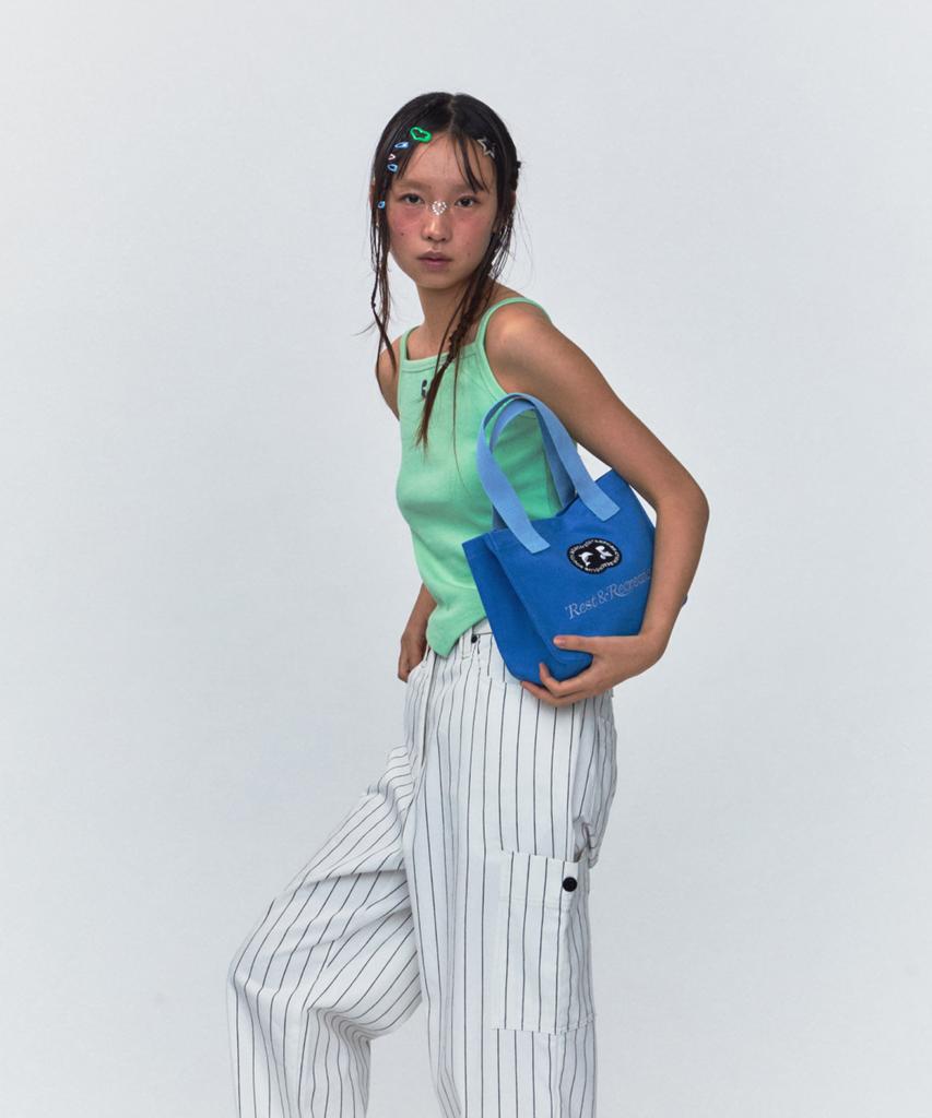 Rest&Recreation Rr Canvas Tote Bag - Blue