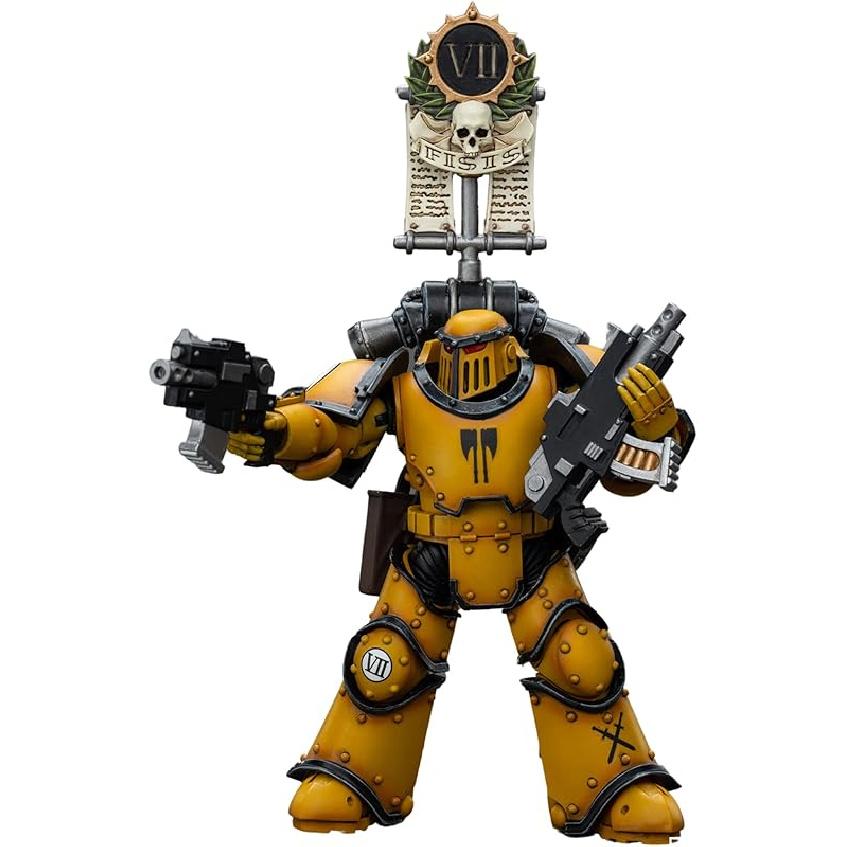 JOYTOY Warhammer 40,000 1/18 Фигурка Действия Легион Имперских Кулаков Отряд Тактических Легионеров MkIII с Болтером Коллекционная Модель Рождественские Подарки на День Рождения Legion Mkiii Tactical Squ