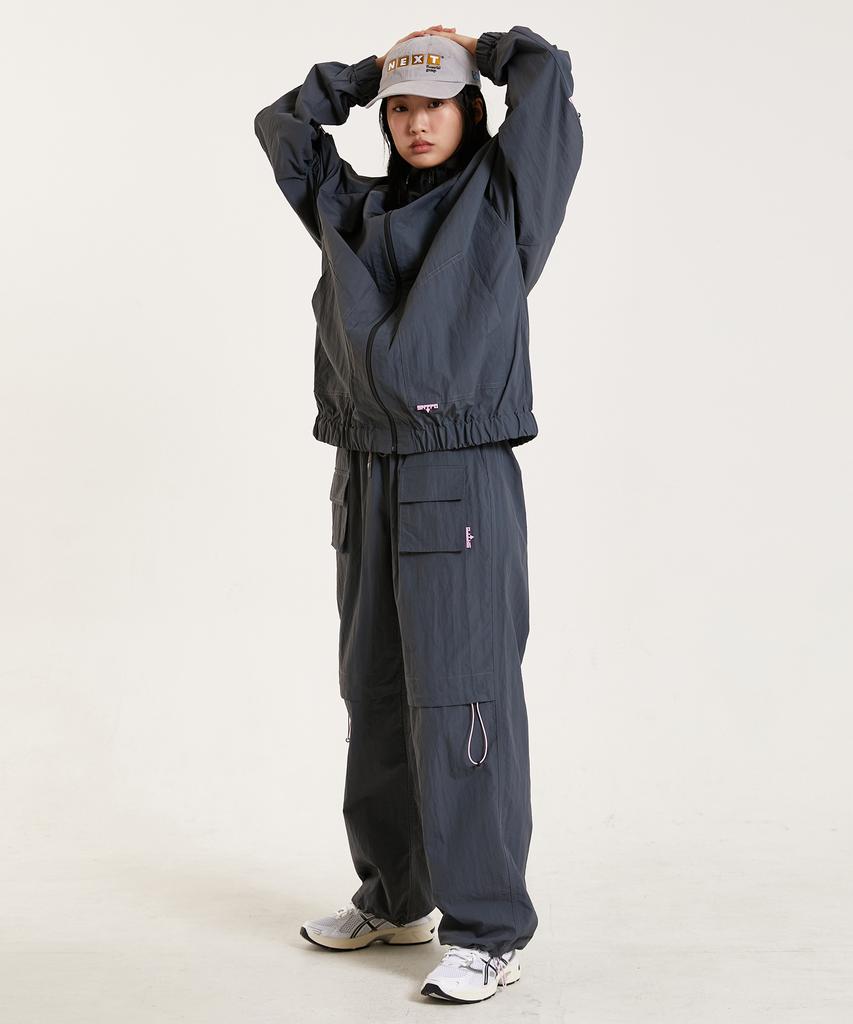 SHVTO Nylon Baggy Pants