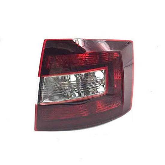 

Задний тонированный корпус фонаря для Skoda Rapid 14-19 Premium Dark Red, Driver Left