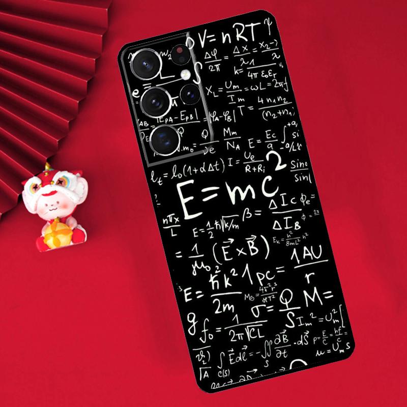 Physic Equations Math Case For Samsung Galaxy S26 S25 S24 Ultra S21 S20 S22 S23 Ultra S10 Plus S25 FE Cover Funda