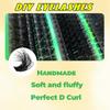 Cluster Lashes Kit Individual Lashes Volume Mixed Tray 3D Faux Mink Lashes Wispy Eyelash Extension Diy Makeup False Eyelashes