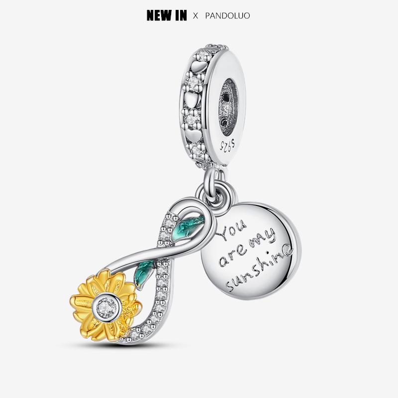 Brand Latest Arrival Yellow Series Animal Shape Charm Bead Component Bead Components Compatible With Pandach Authentic Original Bracelet High Quality