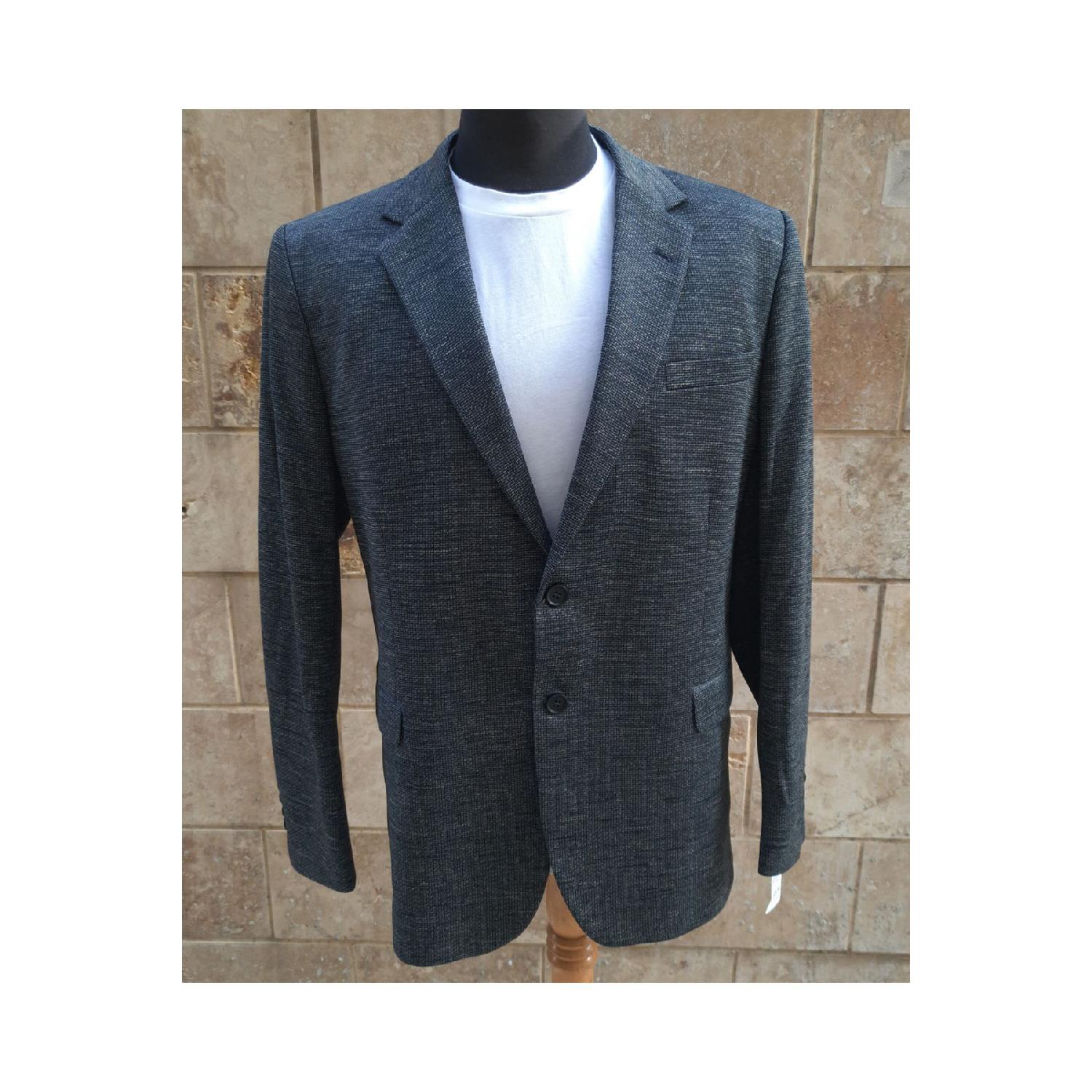 

Classic 2 Button Double Vent Blazer Jacket 56-6 Drop чёрный