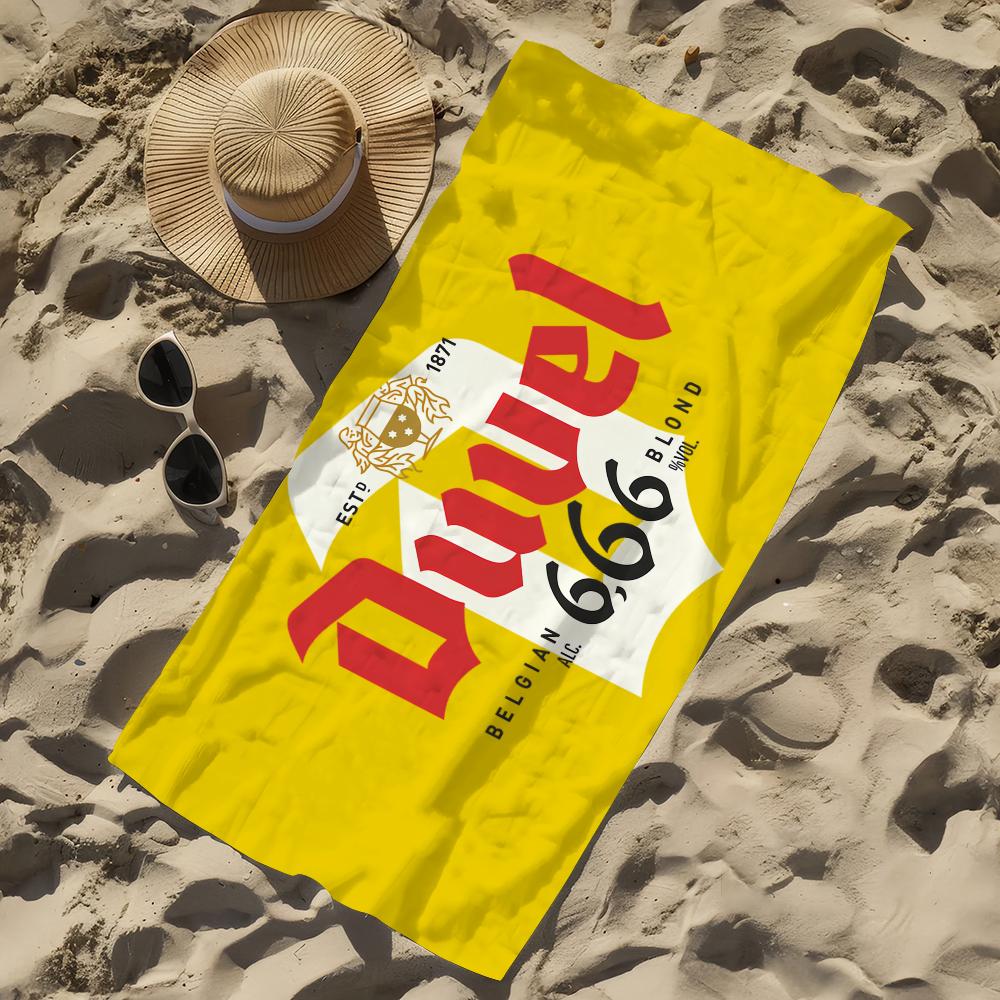 Asciugamano Fresco Morbido Regalo Piscina Per Birra Moda D-Duvel Viaggio Palestra Doccia Campeggio Asciugatura Rapida Sportivo Grande Asciugamano da Spiaggia