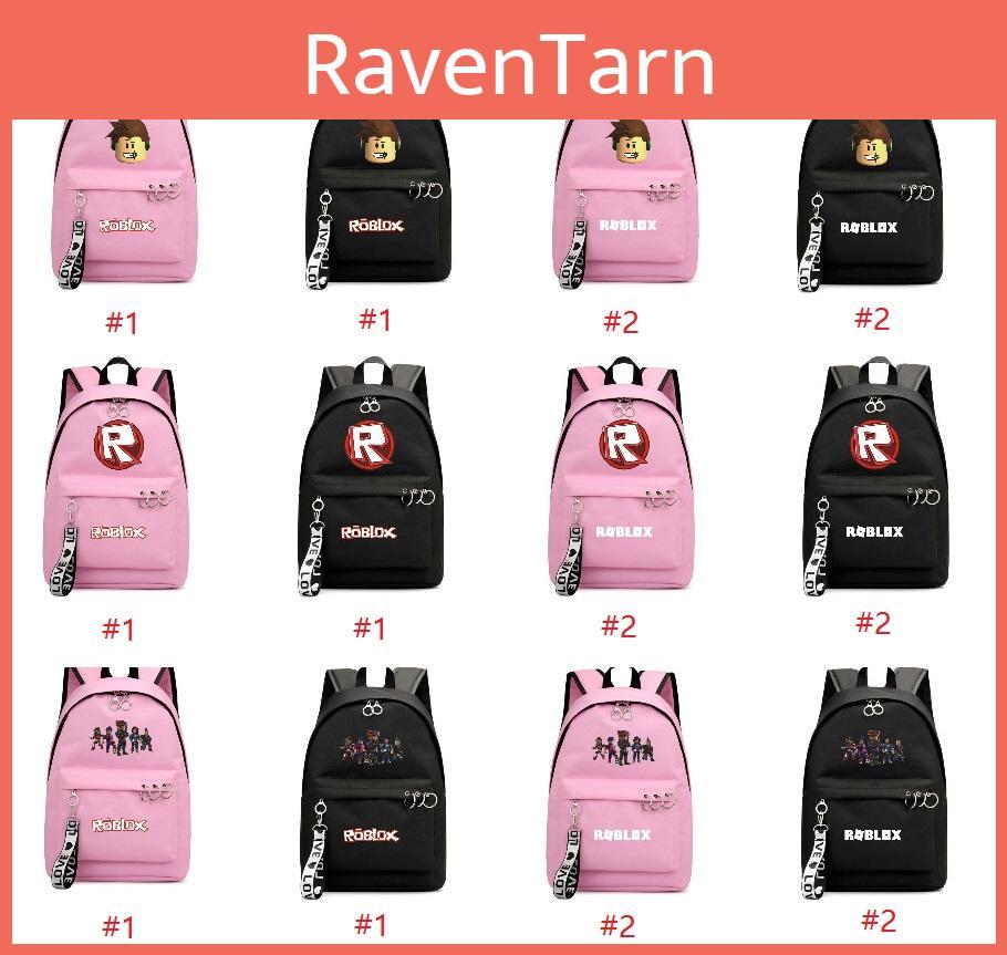 Fashionable Roblox Backpack For Students With Firm Canvas Cloth And Smooth Zipper